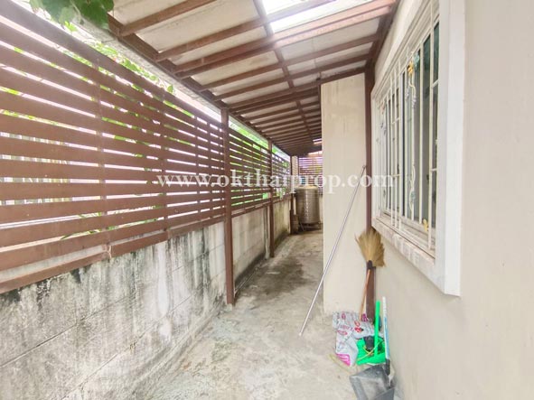 บ้านแฝด หมู่บ้านบางกอกการ์เด้นท์ ปิ่นเกล้า-วงแหวน ซอยวัดส้มเกลี้ยง นนทบุรี