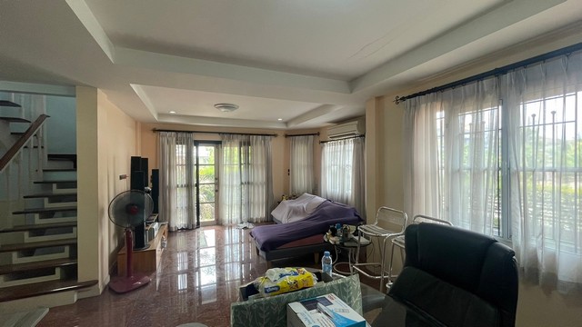 หมู่บ้านปาริชาติ 345 บางคูวัด ปทุมธานี หลังมุม บ้านสวยพร้อมอยู่