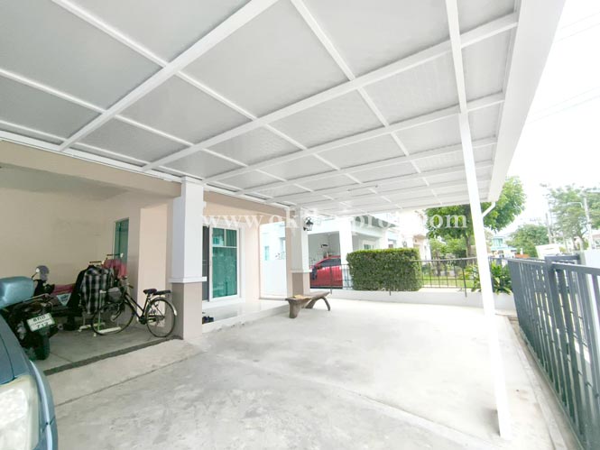 บ้านเดี่ยว หมู่บ้านพฤกษ์ลดา มหาชัย ถนนกิจมณี เมืองสมุทรสาคร