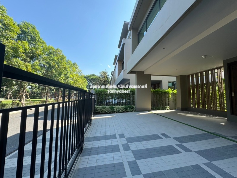 แกรนด์ บางกอก บูเลอวาร์ด ราชพฤกษ์-พระราม 5 Phase2 ถนนนครอินทร์ (ใกล้วงเวียนพระราม5) บ้านใหม่ยังไม่เคยเข้าพัก หน้าบ้านไม่มีบ้านตรงข้ามบังวิว