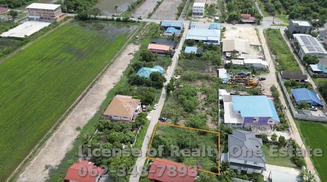 ขายที่ดิน ถมแล้ว แปลงสวย ถ.บ้านกล้วย อ.ไทรน้อย จ.นนทบุรี