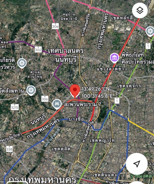 ขาย/ เช่า ที่ดินเปล่า บางซื่อ (ถมแล้ว ) 110 ตร.ว.