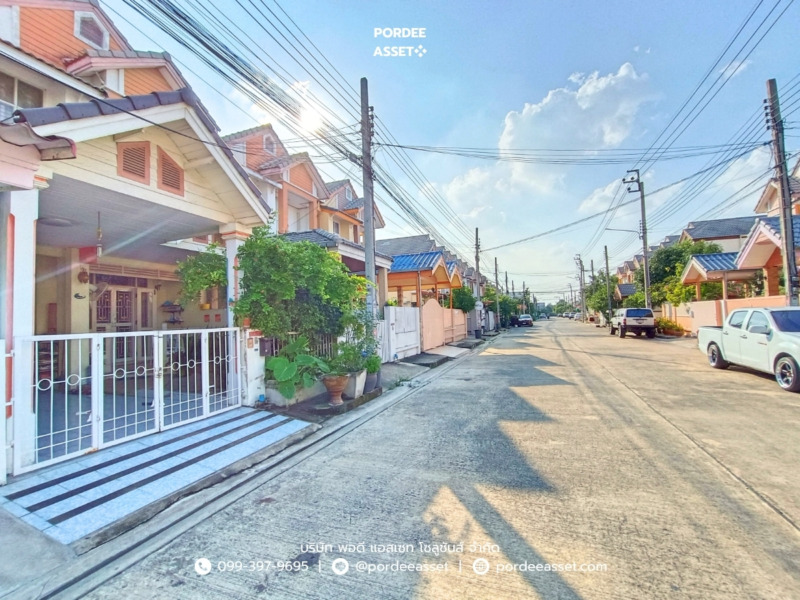 ขาย!! หมู่บ้านณัฐกานต์7 สายไหม64 (ขนาด 23 ตร.ว.) ออเงิน ใกล้รถไฟฟ้าBTS สนามบินดอนเมือง สายไหม สุขาภิบาล5 วัชรพล