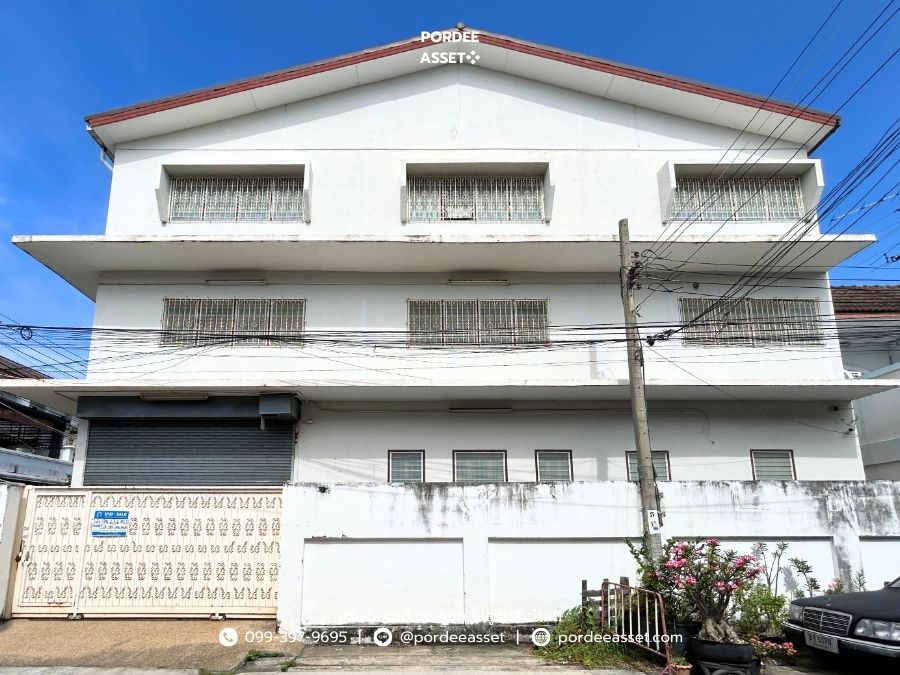 สำนักงาน 3 ชั้น สินชัยเคหะ3 จรัญสนิทวงศ์ 35  (พื้นที่ใช้สอย 560 ตร.ม.) บางกอกน้อย ใกล้ MRT สถานีไฟฉาย และ บางขุนนท์ ทำเลดีเดินทางสะดวก