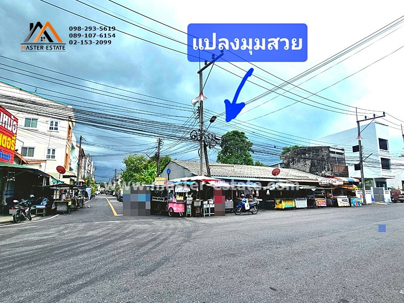 ที่ดินเปล่า 195.6 ตร.ว. แปลงมุม สวยมาก ติดถนนไทรบุรี จ.สงขลา หน้ากว้างประมาณ 20 M. x ลึก 45 M. ปัจจุบันมีผู้เช่าที่ดินขายอาหาร