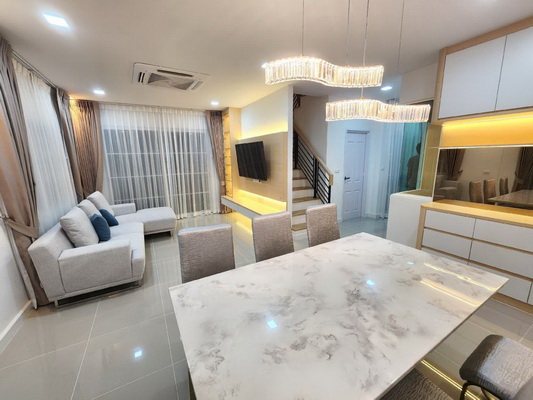 [ให้เช่า] FOR RENT GOLDEN NEO SUKHUMVIT – LASALLE / 4 bedrooms 4 bathrooms / 40 Sqw. 160 Sqm. **80,000** NEW HOUSE CLOSE TO BANGKOK PATTANA SCHOOL