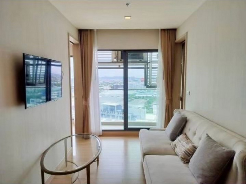 Infinity One Condo ติดเซ็นทรัล ชลบุรี 55 ตรม. 2 นอน 2 น้ำ ชั้น21 วิวทะเล ตกแต่งครบ