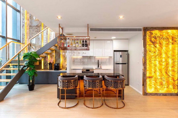 [ให้เช่า] FOR RENT THE ROOM SUKHUMVIT 21 / 2 bedrooms 3 Bathrooms / 128 Sqm. Duplex **130,000** LUXURIOUS CONDO CLOSE TO BTS ASOKE