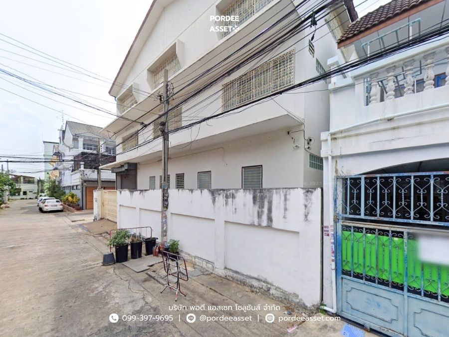 สำนักงาน 3 ชั้น สินชัยเคหะ3 จรัญสนิทวงศ์ 35  (พื้นที่ใช้สอย 560 ตร.ม.) บางกอกน้อย ใกล้ MRT สถานีไฟฉาย และ บางขุนนท์ ทำเลดีเดินทางสะดวก