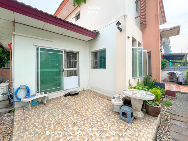 บ้านพร้อมพัฒน์กรีนโนวา รามอินทรา (ขนาด 44 ตร.วา) ซ.หทัยราษฎร์ 39 ถ.ปัญญาอินทรา คลองสามวา ใกล้ซาฟารีเวิลด์ : Baan Promptpat Greennova Ramindra