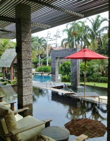 ให้เช่าคฤหาสน์เดี่ยว Pool Villa 2 ชั้น 76ตร.วา. พระราม9 กรุงเทพกรีฑา APL ลาดกระบัง 2กม. 256 ตร.ม. ม.นานาชาติแสตมฟอร์ด 7.