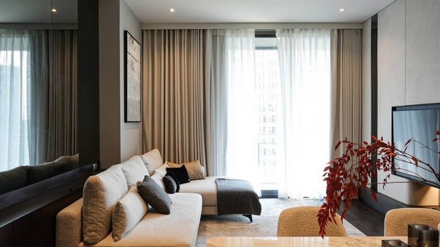 ขายหรือให้เช่า คอนโด 3 ห้องนอน Laviq Sukhumvit 57 พื้นที่ 114 ตร.ม. ห้องมุม ชั้น 17 เฟอร์นิเจอร์ครบ พร้อมเข้าอยู่