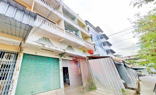 ประชาอุทิศ 93-99 ให้เช่าอาคารพาณิชย์3.5 ชั้น 21ตร.วา.ม.เทคโนโลยีพระจอมเกล้าธนบุรี 3 กม. MRT ประชาอุทิศ 6 กม. 231ตร.ม.ทำเ