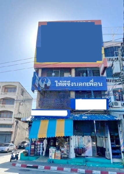หทัยราษฏร์ ขาย อาคาร 2คูหา 4.5ชั้น พระยาสุเรนทร์ MRTบางชัน 1กม. หลังมุม 42ตร.วา.655ตร.ม.เทคนิคมีนบุรี 1.5 กม. ติดถนนใหญ่
