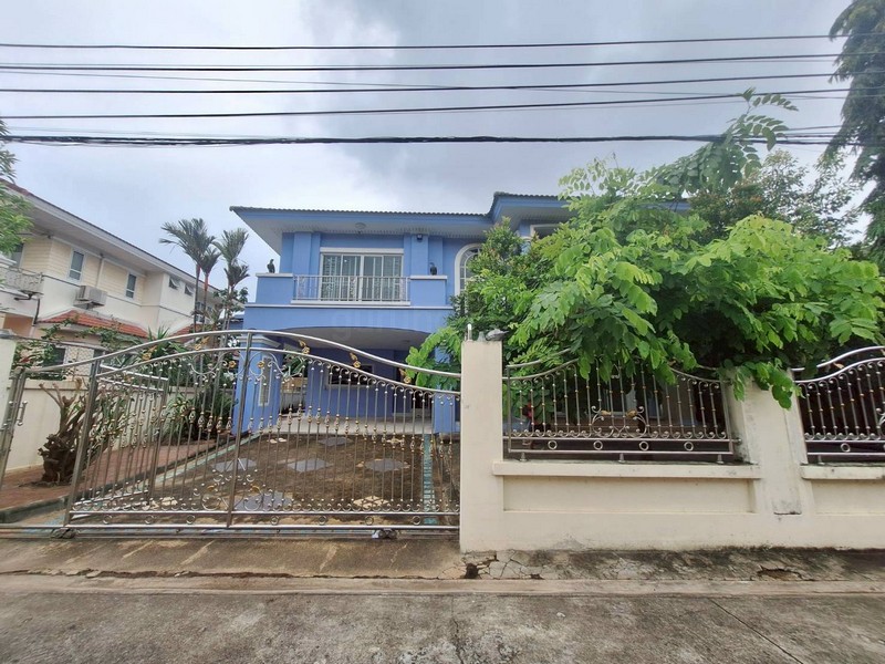 ขายด่วน บ้านเดี่ยว 2 ชั้น ม.นารายาปิ่นเกล้า บ้านสภาพดี ต่อเติมเรียบร้อย เนื้อที่ 104 ตรว 5นอน 3น้ำ – ghd000615