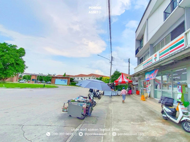 ขาย!! ทาวน์โฮม บ้านพฤกษา60/1 รังสิต-บางพูน (หลังริม ขนาด 32 ตร.ว.) ซอยวัดบางพูน เมืองปทุมธานี ต่อเติมครบพร้อมอยู่ : Baan pruksa 60 rangsit-bangpun