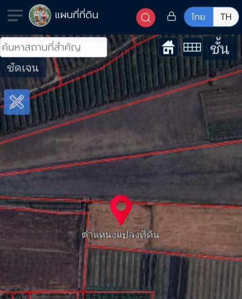 ขายที่ดิน เนื้อที่ 11-3-13 ไร่ พร้อมบ้านตึก 2 ชั้น หลังใหญ่ มีที่นา