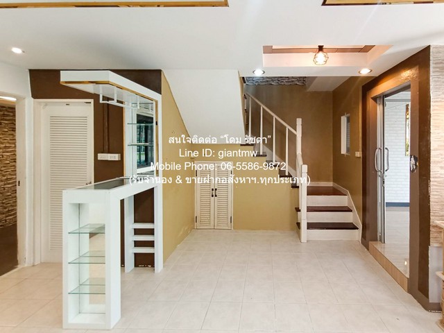 townhouse ขายทาวน์โฮม 2 ชั้น (หลังมุม: รีโนเวท และต่อเติมแล้ว) ซ.ประชาอุทิศ 90 34.20 ตร.ว. 3 น 2 น้ำ 2 จอดรถ ราคา 2,317,