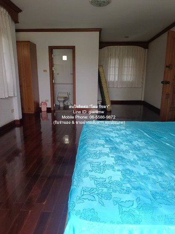 บ้าน ขายบ้านหรู 2 ชั้น (ตามสภาพ) พร้อมที่ดิน 336 ตร.ว. ติดทะเลสาบ และสนามกอล์ฟ ม.เมืองเอก รังสิต (ใกล้สนามบินดอนเมือง) ร
