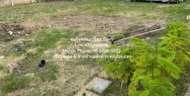 DSL-924.2 Sale พื้นที่ดิน ขายที่ดินเปล่าถมแล้ว และมีรั้วแล้ว (ใกล้ตลาดเวิลด์มาร์เก็ต) 100 ตร.ว. ราคา 3 ล้านบาท 3000000 บ