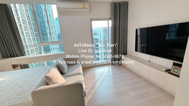 Condo. Noble Revolve Ratchada 54square meter 2 BR 2 น้ำ 32000 BAHT ใกล้ MRT ศูนย์วัฒนธรรมแห่งประเทศไทย โลเคชั่นดี เป็นคอ