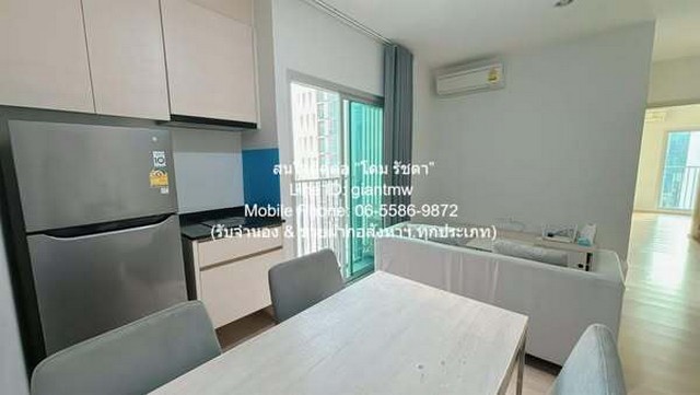 Condo. Noble Revolve Ratchada 54square meter 2 BR 2 น้ำ 32000 BAHT ใกล้ MRT ศูนย์วัฒนธรรมแห่งประเทศไทย โลเคชั่นดี เป็นคอ
