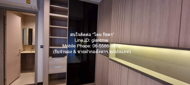 CONDO เดอะ ไลน์ อโศก – รัชดา The Line Asoke – Ratchada 1ห้องนอน 35 Square Meter 27500 บ. ใกล้กับ MRT สถานีพระราม 9 เดินท