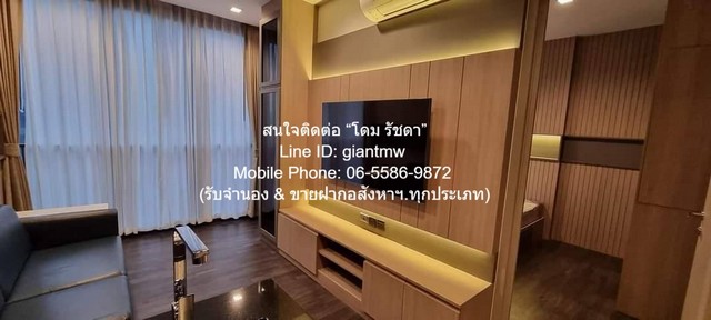 CONDO เดอะ ไลน์ อโศก – รัชดา The Line Asoke – Ratchada 1ห้องนอน 35 Square Meter 27500 บ. ใกล้กับ MRT สถานีพระราม 9 เดินท