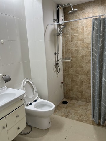 For Rent : Chalong : The Bell Condominium 40 sqm. 1 Bedrooms 1 Bathrooms, 4th flr.