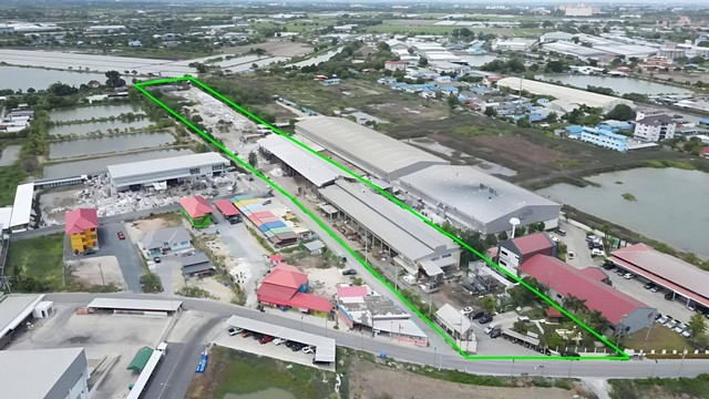 ขายโรงงานผังม่วงเข้มบางเสาธงสมุทรปราการ ขายโรงงาน/คลังสินค้า พื้นที่ดินขนาด15-0-60 ไร่ ผังม่วงเข้ม (มีใบอนุญาตโรงงาน)