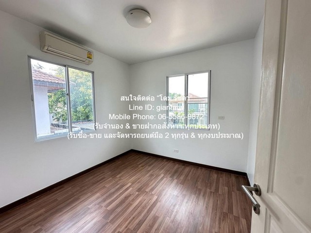 ขายบ้านเดี่ยว 2 ชั้น ในหมู่บ้าน แถวถนนปัญญาอินทรา (ใกล้ซาฟารี เวิลด์ กรุงเทพ) 117.90 ตร.ว. 3 น 2 น้ำ 4 จอดรถ ราคา 7 ล้าน