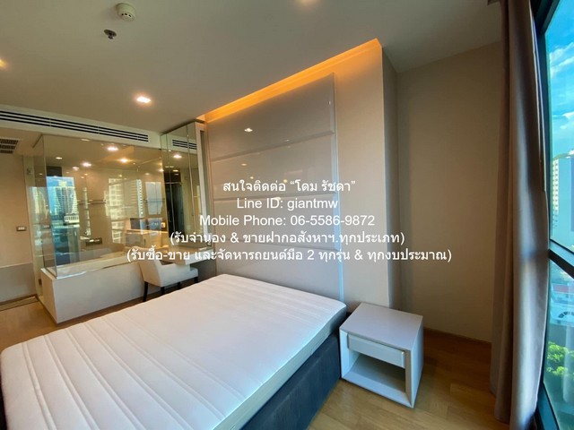CONDO. THE ADDRESS SATHORN พื้นที่ 47 SQ.M. 1BR1Bathroom 40000 B. ใกล้ BTS ช่องนนทรี ดีดี เป็นคอนโดหรูที่มีห้องขนาดใหญ่พ
