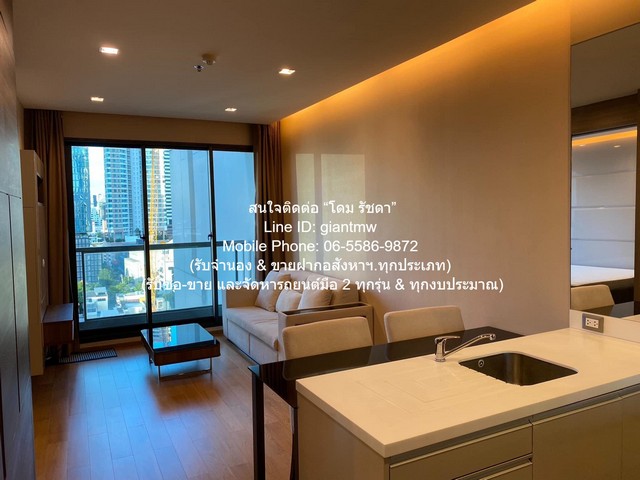 CONDO. THE ADDRESS SATHORN พื้นที่ 47 SQ.M. 1BR1Bathroom 40000 B. ใกล้ BTS ช่องนนทรี ดีดี เป็นคอนโดหรูที่มีห้องขนาดใหญ่พ