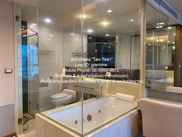 CONDO. THE ADDRESS SATHORN พื้นที่ 47 SQ.M. 1BR1Bathroom 40000 B. ใกล้ BTS ช่องนนทรี ดีดี เป็นคอนโดหรูที่มีห้องขนาดใหญ่พ
