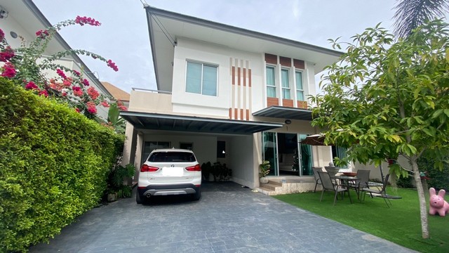 บ้านเดี่ยว รสิกา วิลล่าการ์เด้น 3 รัตนาธิเบศร์ เฟสใหม่ ใกล้วงเวียนพระราม 5 ขนานถนนราชพฤกษ์ บ้านสวยสภาพดี พร้อมอยู่