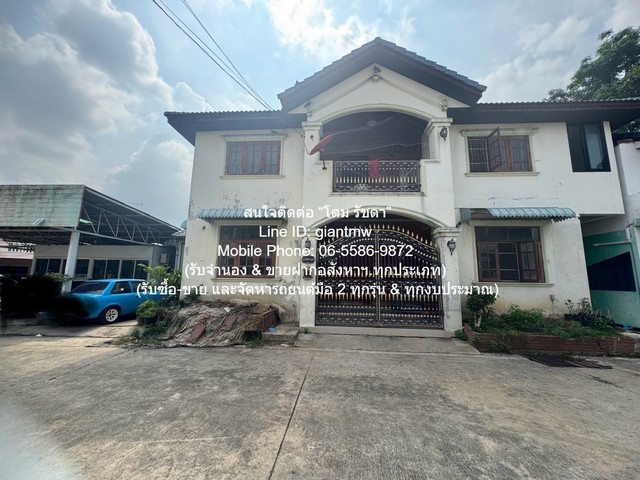 ขายบ้านเดี่ยว 2 ชั้น 2 หลัง พร้อมโรงจอดรถ ถ.พิบูลสงคราม จ.นนทบุรี 144.20 ตร.ว. 5 น 5 น้ำ 10 จอดรถ ราคา 7.9 ล้านบาท