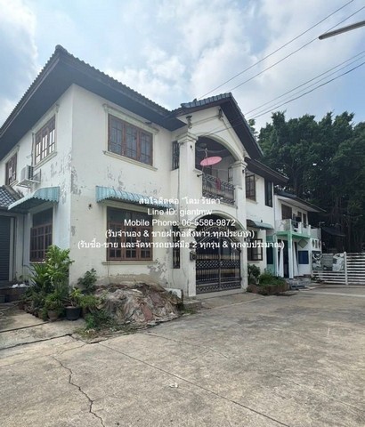 ขายบ้านเดี่ยว 2 ชั้น 2 หลัง พร้อมโรงจอดรถ ถ.พิบูลสงคราม จ.นนทบุรี 144.20 ตร.ว. 5 น 5 น้ำ 10 จอดรถ ราคา 7.9 ล้านบาท
