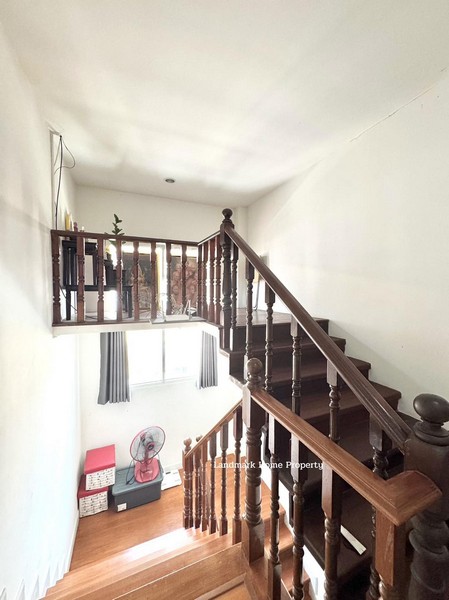 LM25-0047 ขายบ้านเดี่ยว 2 ชั้น บุณฑรีก์ รังสิต คลองสอง เนื้อที่ 52 ตรว 4ห้องนอน 3ห้องน้ำ บ้านทำเลดี