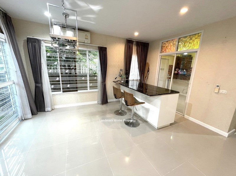 LM25-0060 ขายบ้านเดี่ยว ใกล้ทางด่วนศรีสมาน ม.ภัสสร26 ราชพฤกษ์345 ติวานนท์ 3นอน 3น้ำ ทำเลดี เดินทางสะดวก