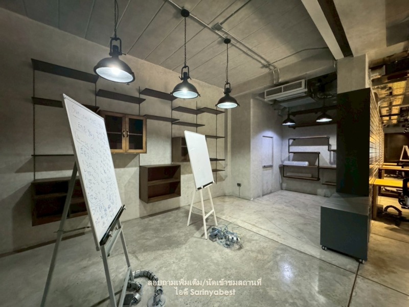 Home office อาคาร 4 ชั้น สไตล์ลอฟท์สวยๆใจกลางทาวน์อินทาวน์ ตกแต่งพร้อมอยู่