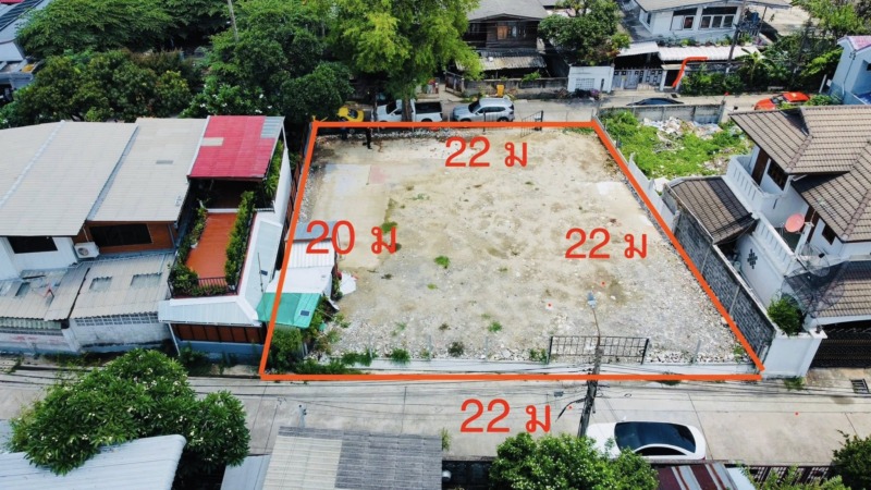 ขาย/ เช่า ที่ดินเปล่า บางซื่อ (ถมแล้ว ) 110 ตร.ว.