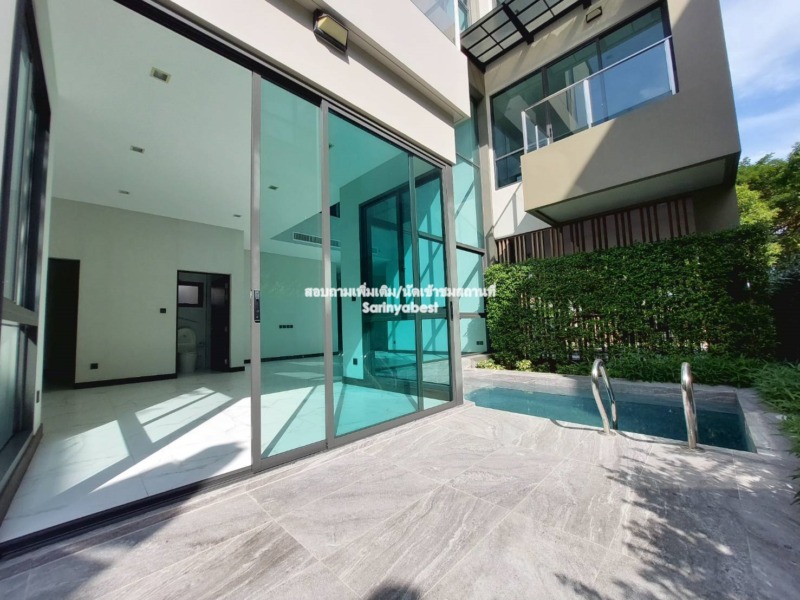 แกรนด์ บางกอก บูเลอวาร์ด ราชพฤกษ์-พระราม 5 Phase2 ถนนนครอินทร์ (ใกล้วงเวียนพระราม5) บ้านใหม่ยังไม่เคยเข้าพัก หน้าบ้านไม่มีบ้านตรงข้ามบังวิว