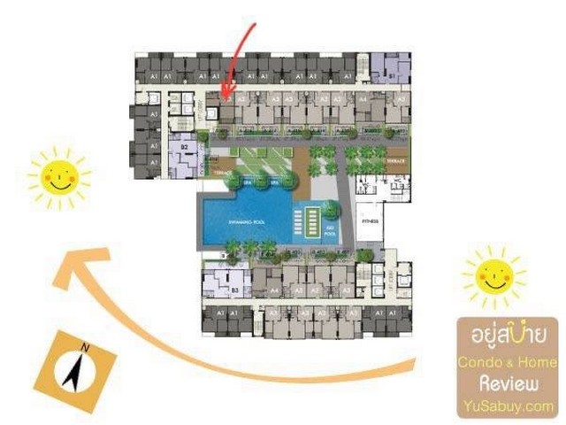 ให้เช่า คอนโด The Niche Mono รัชวิภา 30 ตร.ม ชั้น 20 ตึก A ใกล้ รพ.เกษมราษฎร์ ประชาชื่น