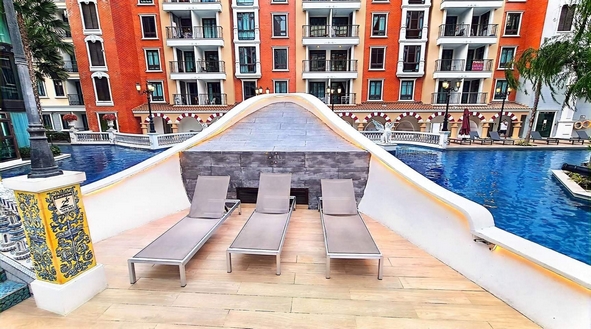 ขายเอสปันญา คอนโด รีสอร์ท พัทยา(Espana Resort) 1 นอน ขนาด 35 ตรม แต่งครบ พร้อมอยู่ วิวสระ ใกล้หาดจอมเทียน