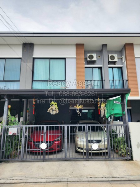 S68-05-01 ขายทาวน์โฮม 2 ชั้น หมู่บ้านยูนิโอทาวน์ เพชรเกษม 110 เนื้อที่ 18.5 ตรว 3นอน 2น้ำ ใกล้ MRT หลักสอง