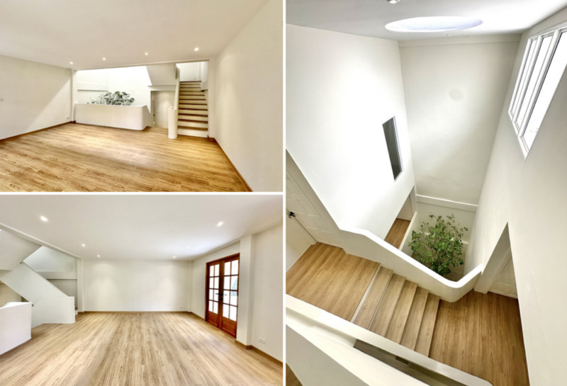 Town Home สไตล์ Japandi Courtyard ย่านพระราม 9 เขตห้วยขวาง ใกล้รถไฟฟ้า