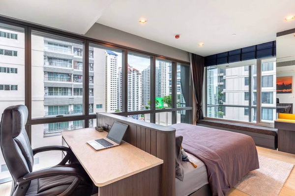 [ให้เช่า] FOR RENT THE ROOM SUKHUMVIT 21 / 2 bedrooms 3 Bathrooms / 128 Sqm. Duplex **130,000** LUXURIOUS CONDO CLOSE TO BTS ASOKE
