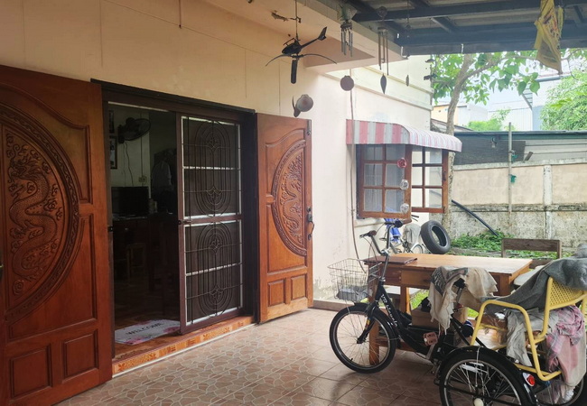 ขายบ้านเดี่ยว หมู่บ้านสุขหทัย ซอยสามวา 19 เนื้อที่ 38 ตร.ว. ราคาถูก กู้ได้เต็ม