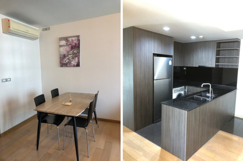 Condo Via 49 (เวีย 49) ขนาด 62.26 ตารางเมตร 2 ห้องนอน ชั้น8 ห้องมุม ตกแต่งครบ