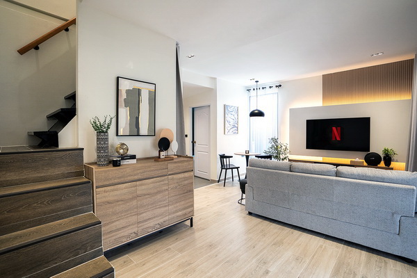[ให้เช่า] FOR RENT DETACHED HOUSE PRACHARATBUMPEN – HUAIKWANG / 3 bedrooms 2 bathrooms / 35 Sqw. 145 Sqm. **75,000** CLOSE TO MRT HUAIKWANG